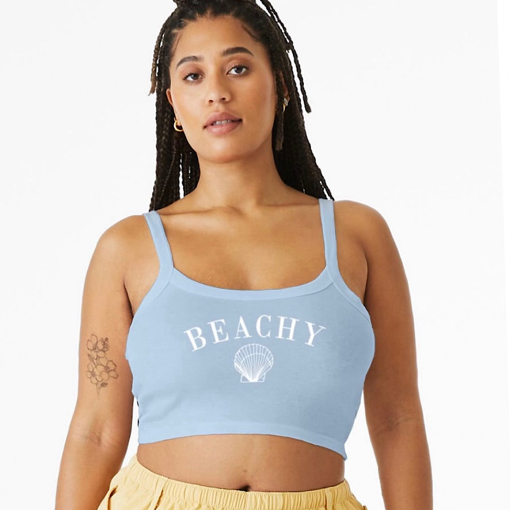 Beachy Tank Top - Sky