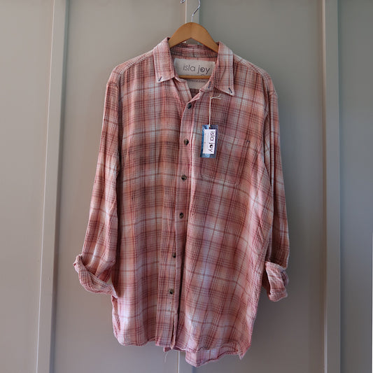 Sun Bleached Vintage Flannel - Extra Large