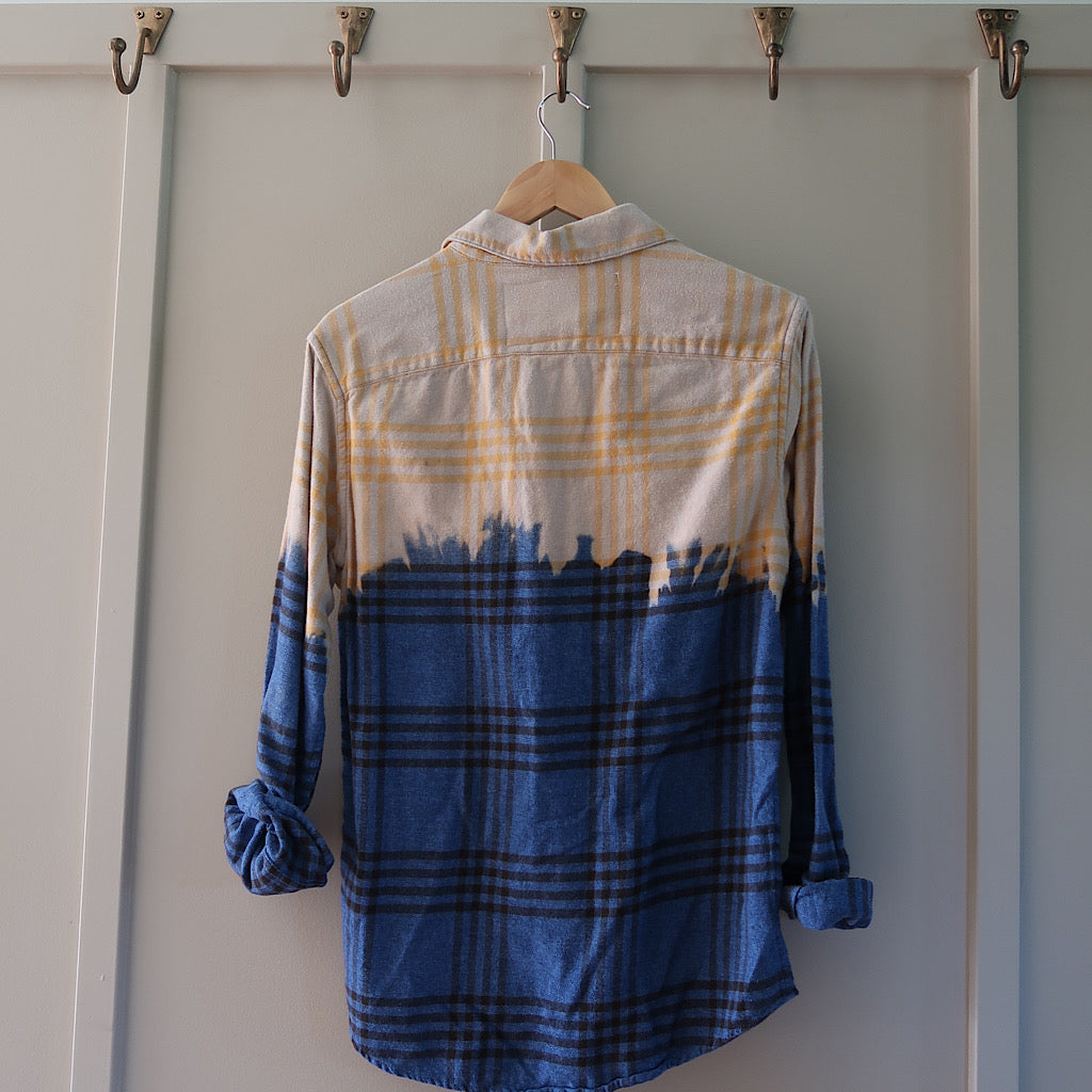 Sun Bleached Vintage Flannel - Small
